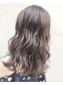 カーキアッシュベージュ アッシュブラウンka