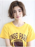 【HALE銀座】首もとすっきりウェーブボブ