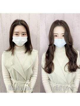 あるじゃんすー 横浜店 ナチュラルブラウン#シールエクステ#ゆるふわウェーブ#横浜