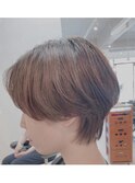 ハンサムウルフショートスタイル