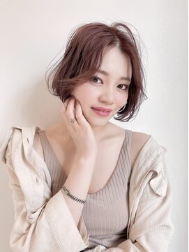 アンニュ(annuy) #ピンクブラウンショート