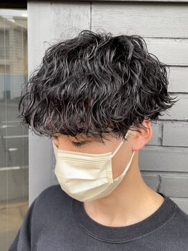 アビー(ABEY) 波巻きツイスパMIXパーマ