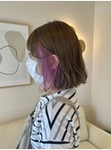 バイオレット インナーカラー