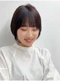 【長谷川】絶壁改善シルエットショートヘア