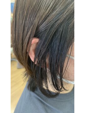 アメイジングヘアー 中沢店(AMAZING HAIR) インナーカラー/暗髪/レイヤーボブ/くびれボブ/20代30代40代