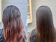 ルナ 深沢店(LUNA)の写真/【天然ヘナ100％】低刺激で髪にも頭皮にも優しく、自然な色合いとハリコシUPのヘナカラー。