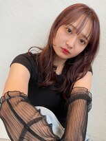 グリンプス 大濠店(Glimpse) シースルーバング 顔周りレイヤーカット 透明感 イメチェン