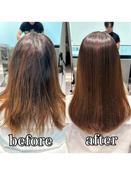 ルミス 銀座(Lumis) ストレートスタイル/艶髪/髪質改善/縮毛矯正/銀座/東銀座