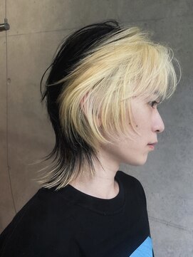 キャロルガーデンズ ボコカ 表参道(Carroll Gardens bococa) ブリーチ デザイン メンズ ショート