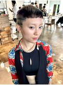 フェアリーカットケアブリーチデザインカラーダブルカラー