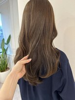 ユーフォリア 青山(Euphoria)&nbsp;シアーベージュ/レイヤーカット/顔周りカット＊担当yuki