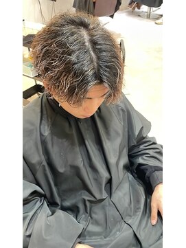 アグ ヘアー ベルス 大谷店(Agu hair BELLUS) 茶白メッシュパーマ