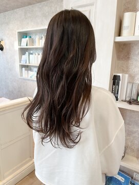 キャアリー(Caary) 福山人気髪質改善デジタルパーマゆる巻ロングヘア10代20代30代