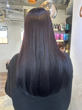 アリスバイアフロート 自由が丘(ALICe by AFLOAT) ブリーチなし／ディープパープル【自由が丘】