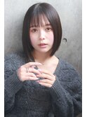 小顔ストレートボブ新宿