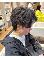 ゴットイール(GOTTO eel)&nbsp;フェザーパーマ×マッシュウルフ