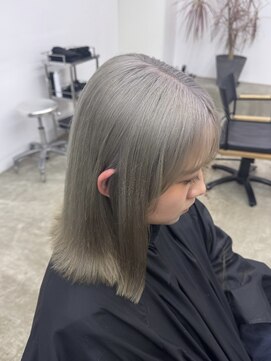 ノートエートル 西金沢(Nought etre) シルバーカラー10代20代30代ハイトーンカラー