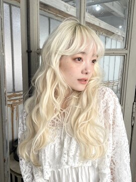 ニコ トウキョウ 渋谷(nico TOKYO) ホワイトブロンドダブルカラーケアブリーチハイトーン