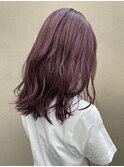 【CYAN】#10代#20代#ピンクラベンダー#ゆるウェーブ