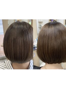 『イノア』取扱い！立体感の出るデザインカラーも☆パーソナルカラー診断であなたに似合うカラーをご提案♪