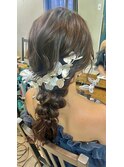 ルーズ編みおろし