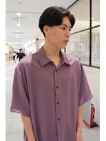 ビーハイブアヴェダ PARCO2店(BEHIVE AVEDA)&nbsp;【センターパート/高橋駿】毛流れセンターパート/フェザーパーマ