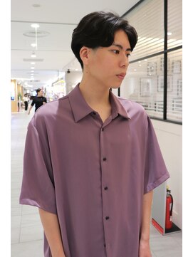 ビーハイブアヴェダ PARCO2店(BEHIVE AVEDA) 【センターパート/高橋駿】毛流れセンターパート/フェザーパーマ