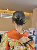 着物アレンジ/タイトヘア