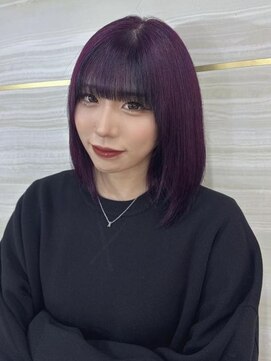 エルバイラビス 大宮(elu by lovis) 《鈴木茉奈》原色カラー/ラベンダー/デザインカラー