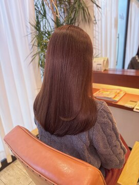 マーリャヘアー(mallia hair) レイヤースタイルレイヤーカットロングレイヤー小顔スタイル