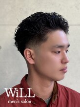 メンズサロン ウィル 阪急茨木(men's salon WiLL)&nbsp;極道パーマ