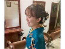 ヘアデザイン コンパス(Hair Design COMPASS)の雰囲気（セットも着付けも得意です）