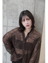 ピズムハク(PISM hak)&nbsp;結べる長さのボブ/ハッシュカット/シースルーバング