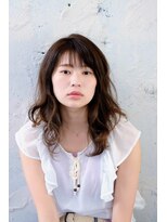 ヘアーズ ロッソ テラス(hair's ROSSO TERRACE)&nbsp;レイヤー×ナチュラルハイライト×アッシュブラウン