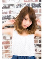 グラスヘアリオン(Grous hair lion)&nbsp;【Grous Hair lion】顔周りを包み込む☆無造作フレンチガーリ