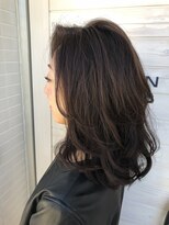 オーシャン(Ocean)&nbsp;[OCEAN Hair&Life]かき上げ風大人レイヤー×３Dカラー☆