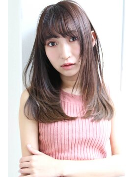 ロゼ 茨木(Rose) 【ROSE/茨木】イルミナカラー/無造作カール/セミロング