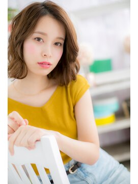 ミック 日暮里店(miq) スイングカールの小顔ミディb