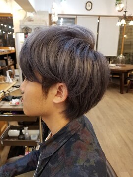 ルークス 中央林間(LOOOKS) メンズヘアスタイル シルバーヘアー