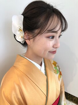 ビファインイーハアヴェダ(Befine e-ha AVEDA) 着物にぴったり上品アップスタイル★