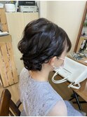 シニヨンアップアレンジ【ヘアアレンジ　立川/立川南/袴】
