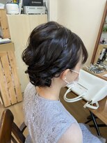ロカット サロン(Roquat Salon)&nbsp;シニヨンアップアレンジ【ヘアアレンジ　立川/立川南/袴/立川】