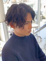 エリマ 調布(elima)&nbsp;センターパート/ツイストスパイラルパーマ/メンズパーマ[調布]