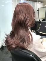 ラブクロムトーキョー オモテサンドウ(LOVECHROME OMOTESANDO)&nbsp;ブリーチなし☆メルティカラーピンクローズベージュくびれヘア