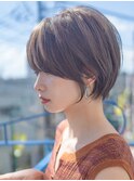 王道でシンプルなショートボブ3　学芸大学