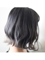 ニコリヘアワークス(nicori hair works)&nbsp;ボブ×ハイライト×グレージュ2