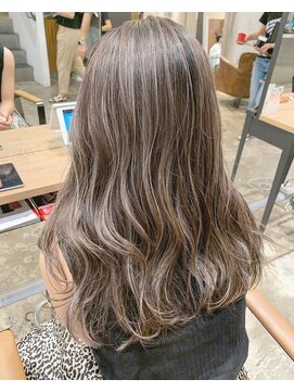 ノラ ヘアーサロン(NORA HAIR SALON) 【中迫】コントラストハイライトカラー