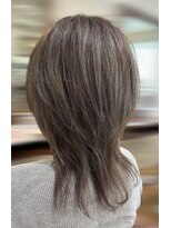 サロン ド ベルダンス(Salon de Belle danse)&nbsp;ネオウルフカット ウルフレイヤー マッシュウルフ 白髪ぼかし