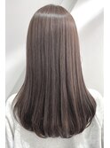 30代40代ブリーチ無し○透明感グレージュ