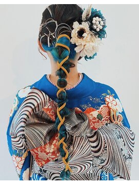 アメリ(AMELIE) 成人式♪編み下ろし